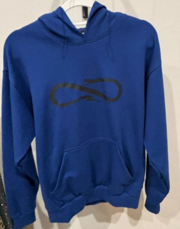 Felpa con cappuccio da uomo Propaganda Color blu Taglia M