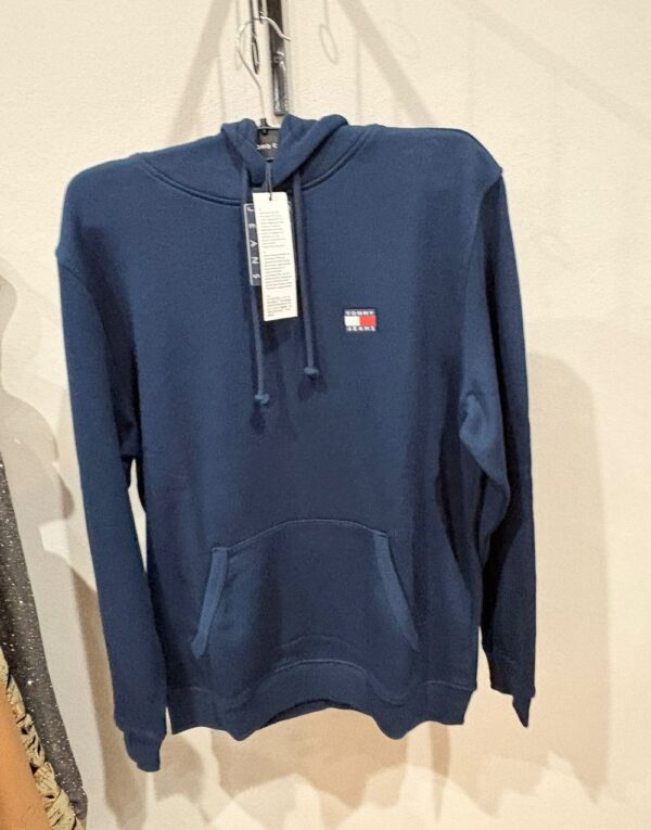 Felpa con cappuccio uomo Tommy Hilfiger Color blu scuro taglia S