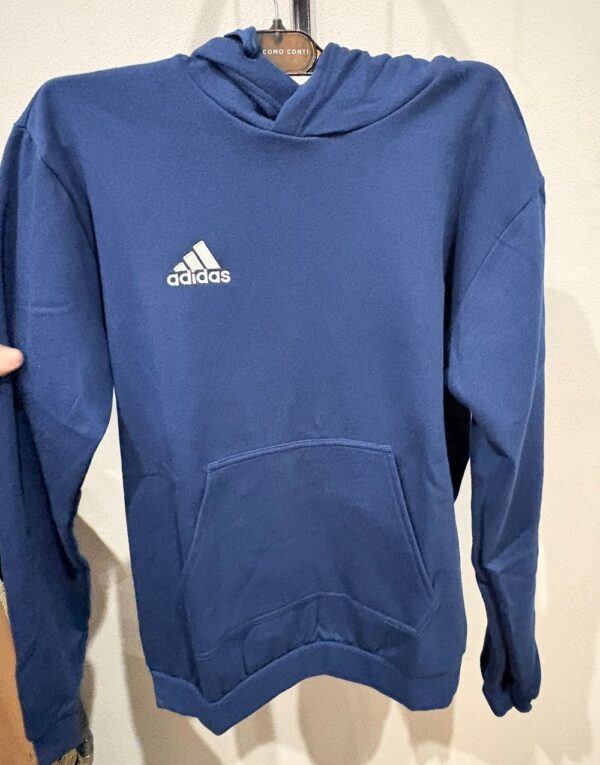 Felpa con cappuccio uomo Adidas Color blu Taglia S