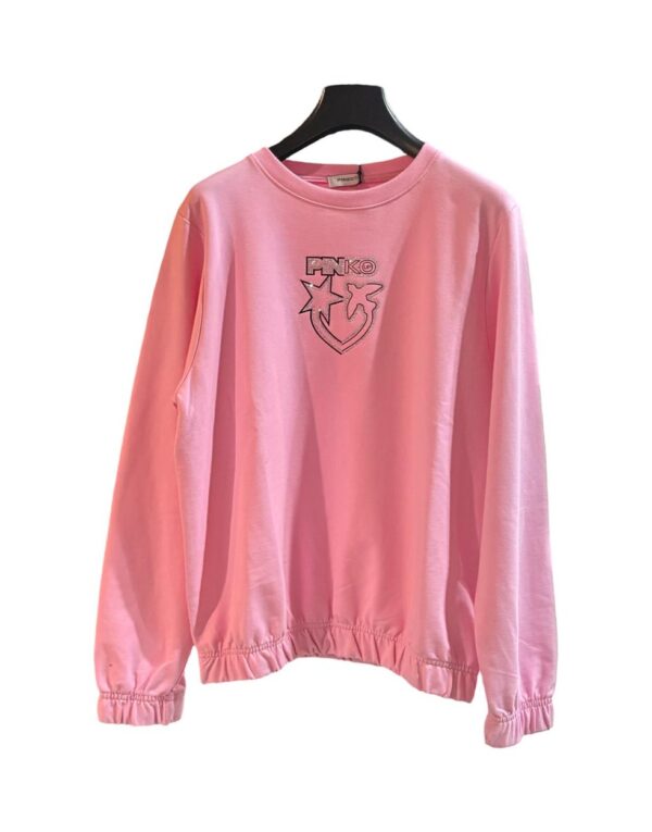 Maglia Maniche Lunghe Color Rosa Barbie Taglia L